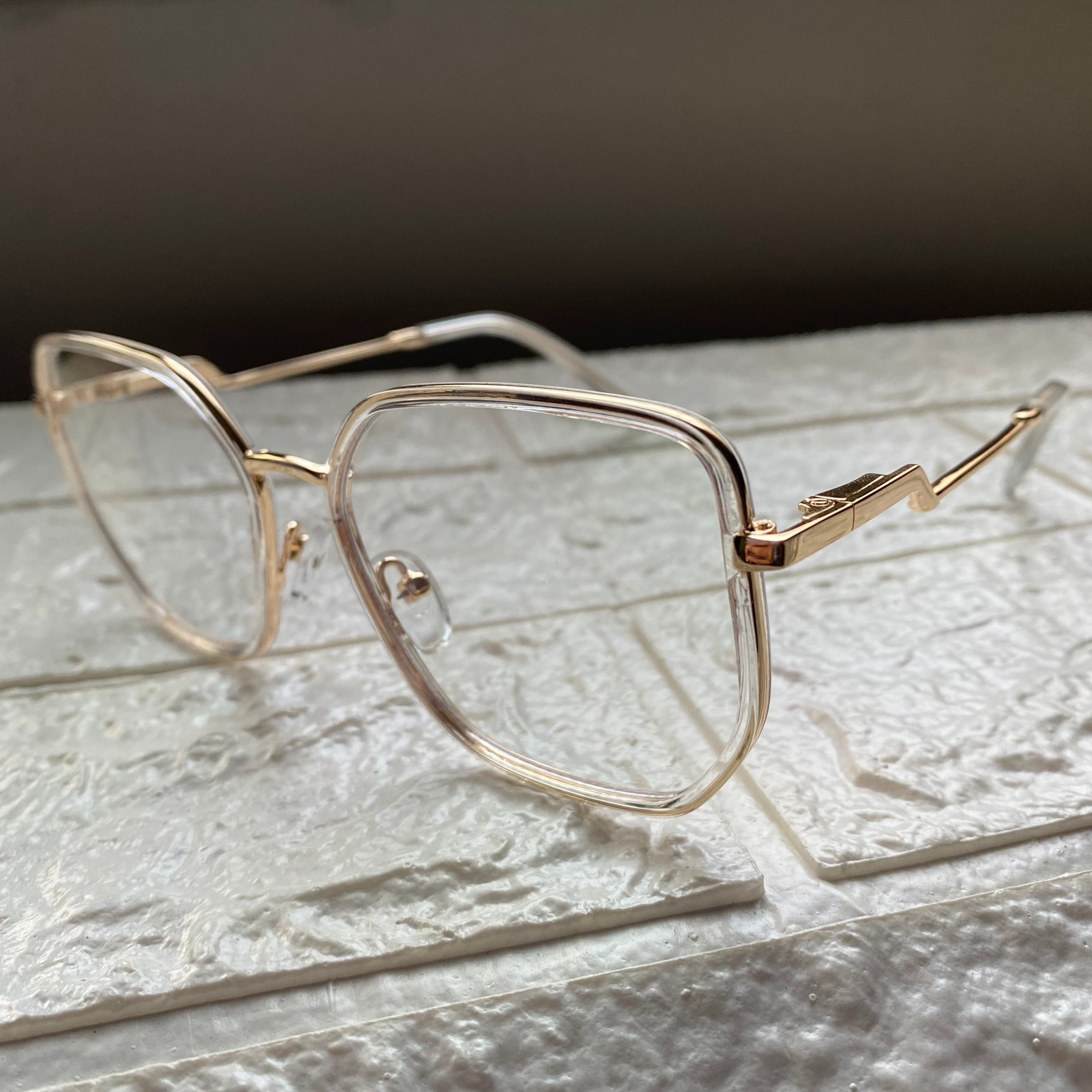 Lentes Semihexagonales Clear