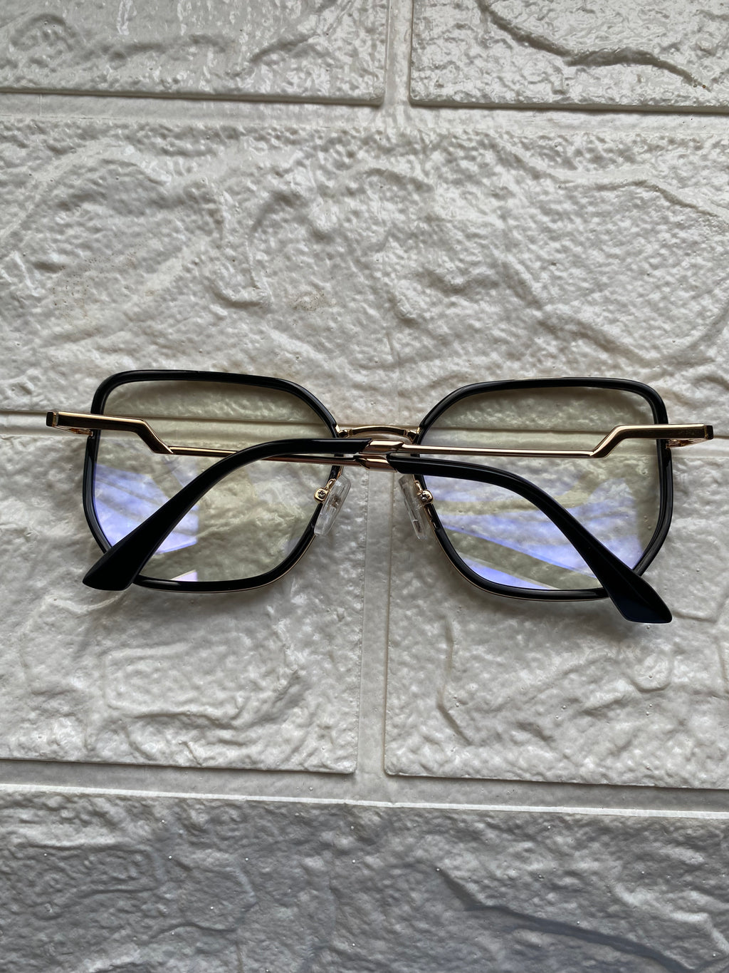 Lentes Semihexagonales Black