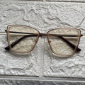 Lentes Cat Eye Vintage Gold y Clear