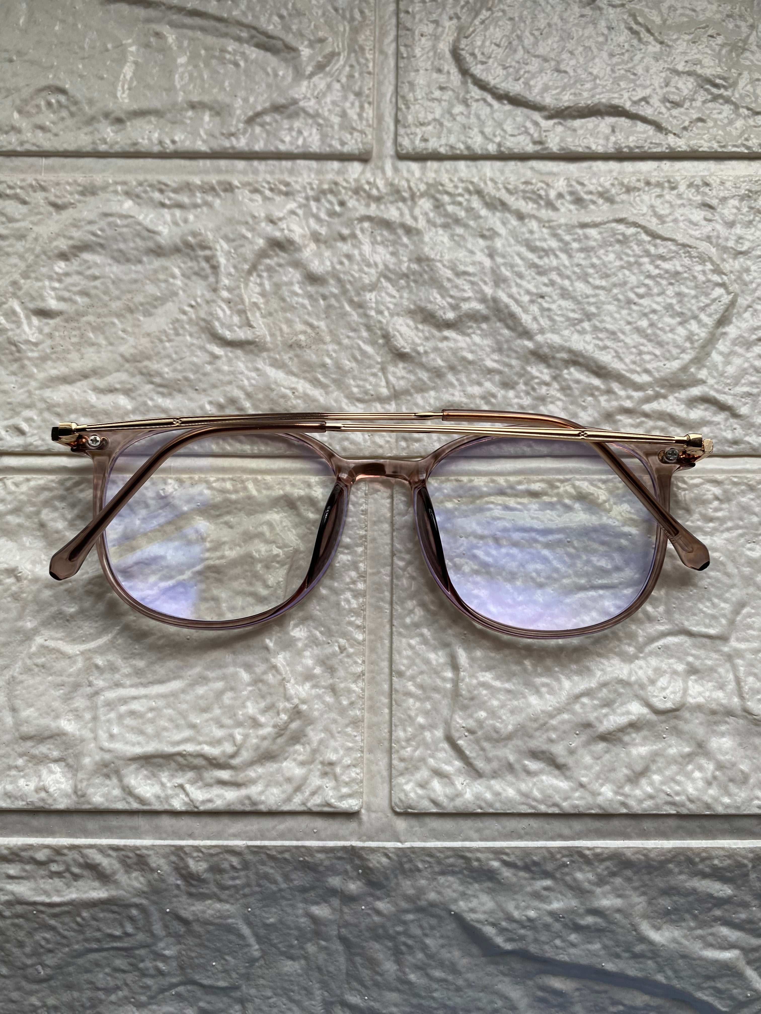 Lentes Semiredondos Tea y Gold