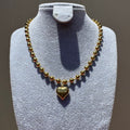 Chocker Bobas y Heart Gold