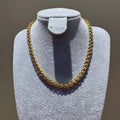 Cadena Tejida Golden