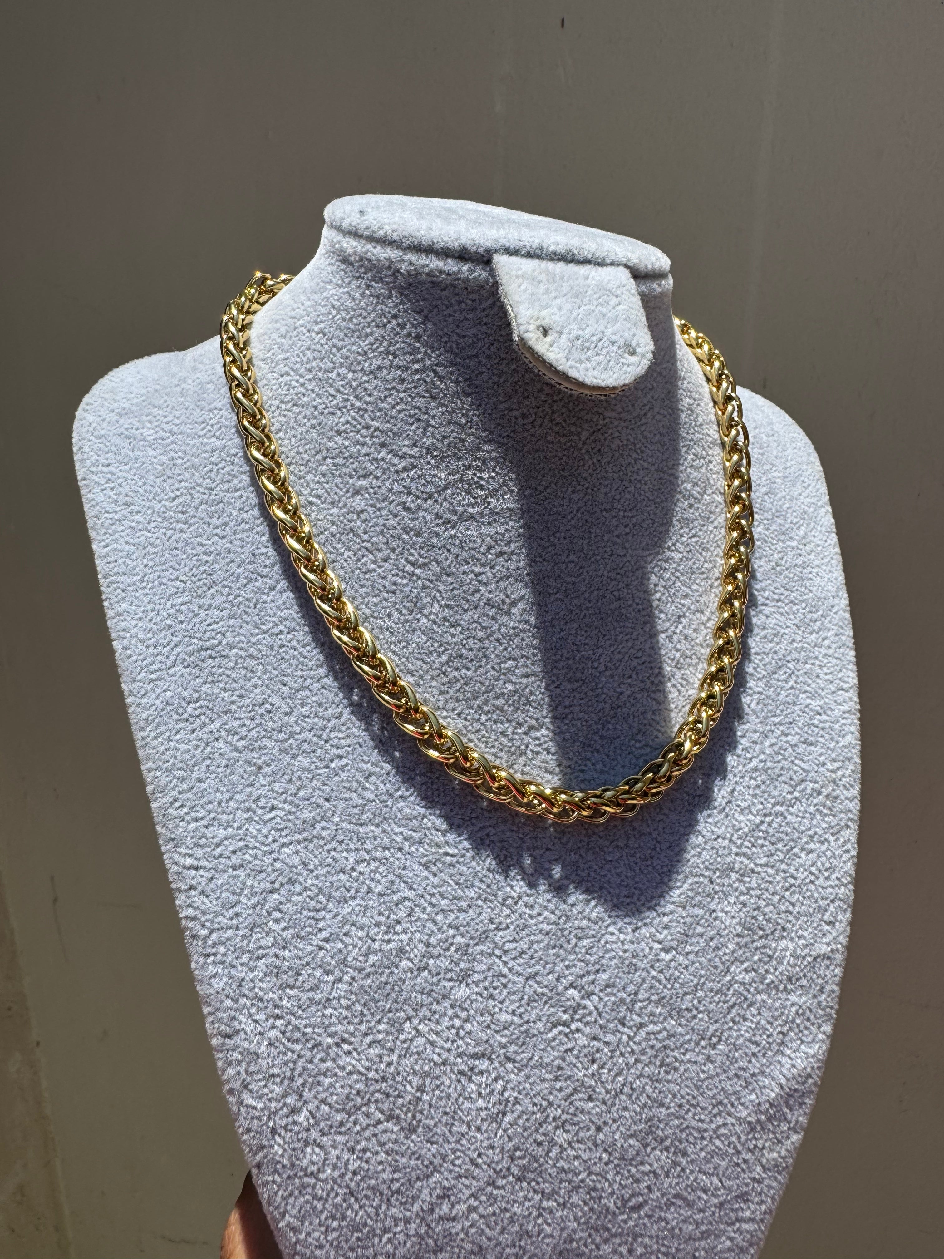 Cadena Tejida Golden