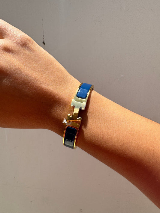 Bangle Hermes Azul Marino
