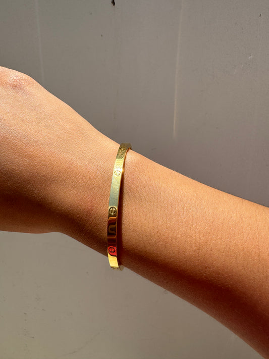 Bangle Cartier Gold Clasica 4mm