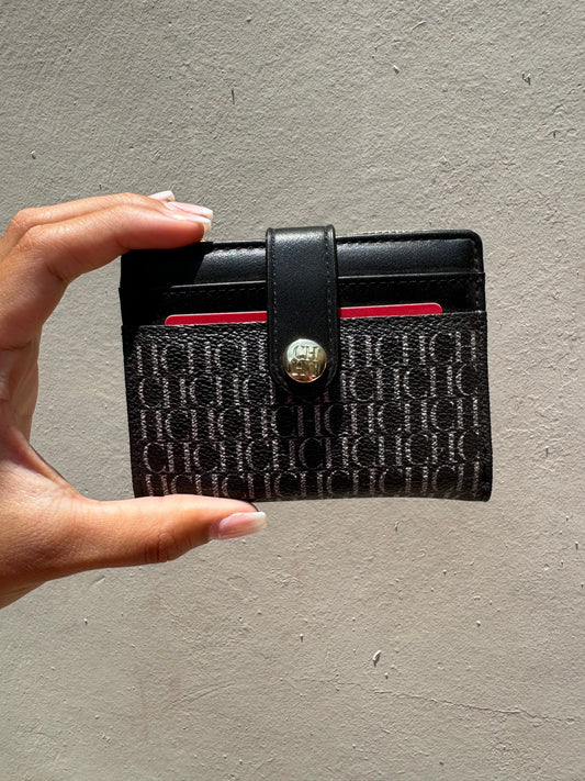 Tarjetero Carolina Herrera Negro