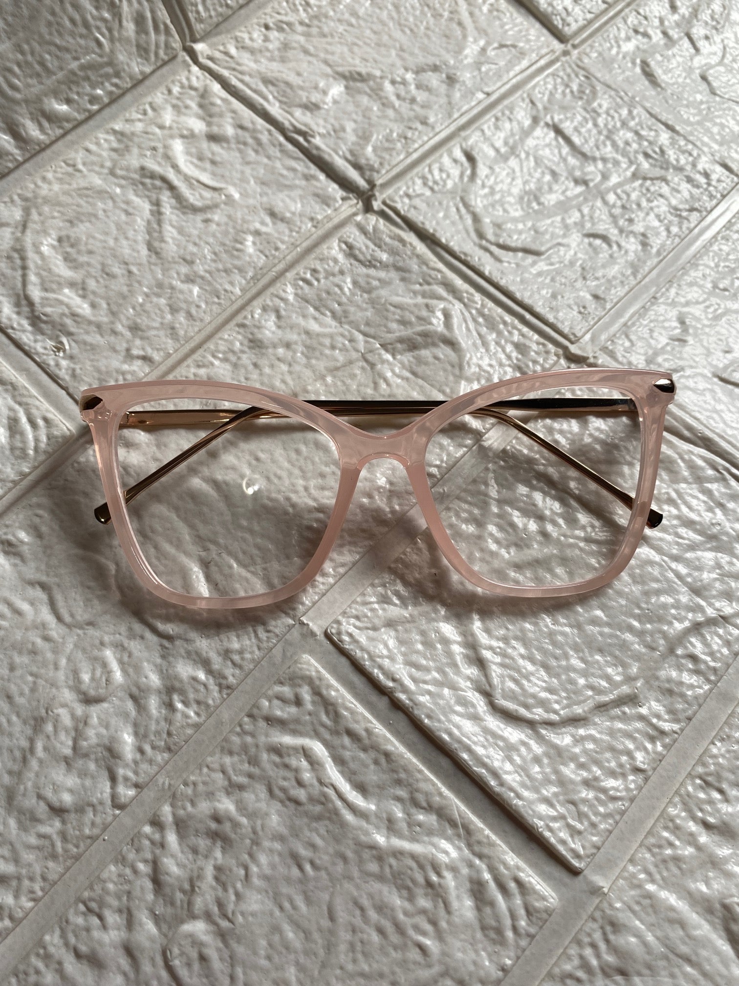Lentes Cat Eye Clasicos Rosados