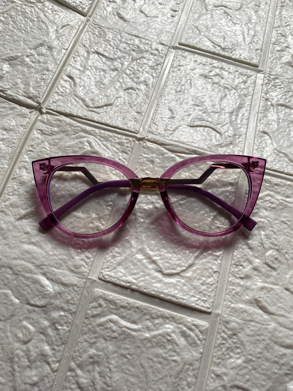 Lentes Cat Eye Diva Morados