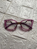 Lentes Cat Eye Diva Morados