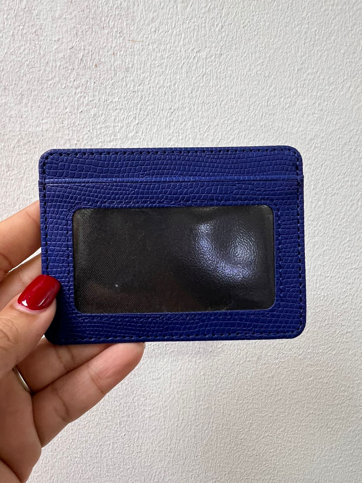 Tarjetero Navy Blue