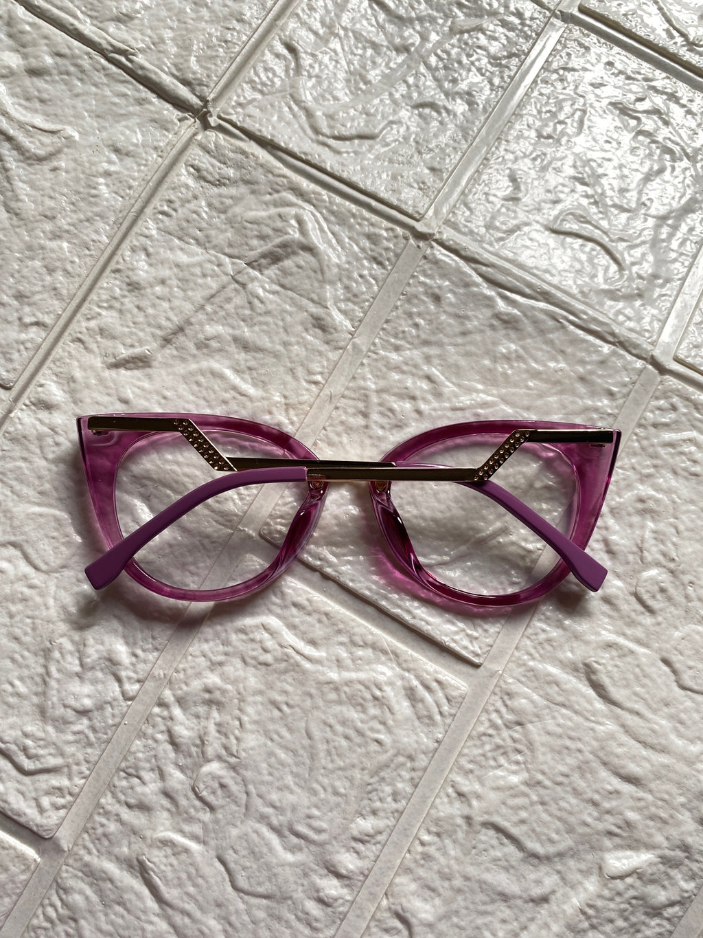 Lentes Cat Eye Diva Morados
