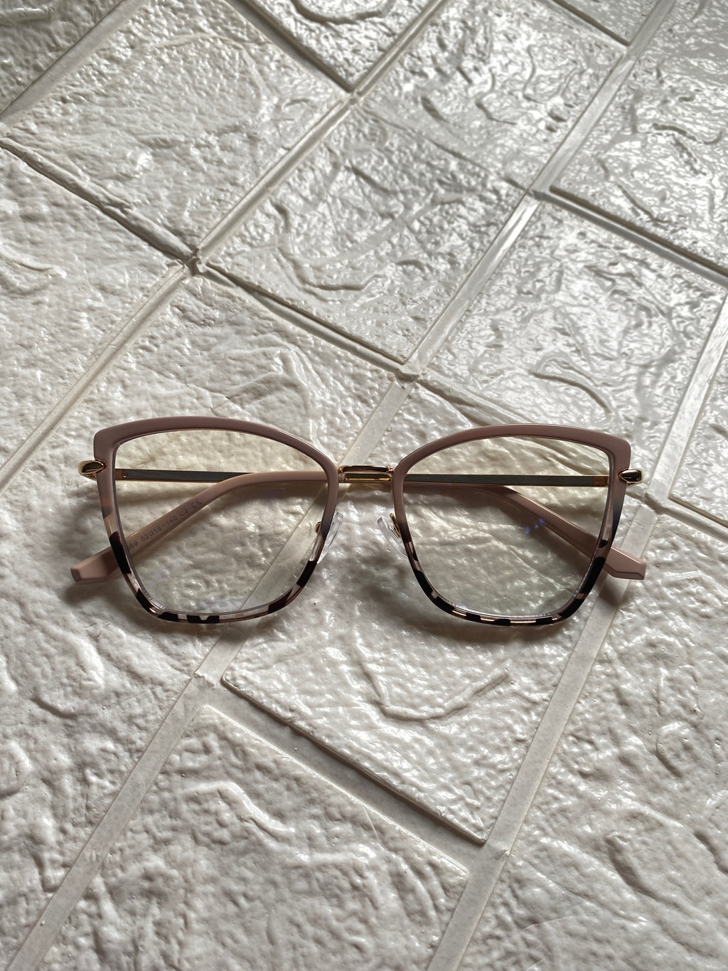 Lentes New Beige con Leopardo