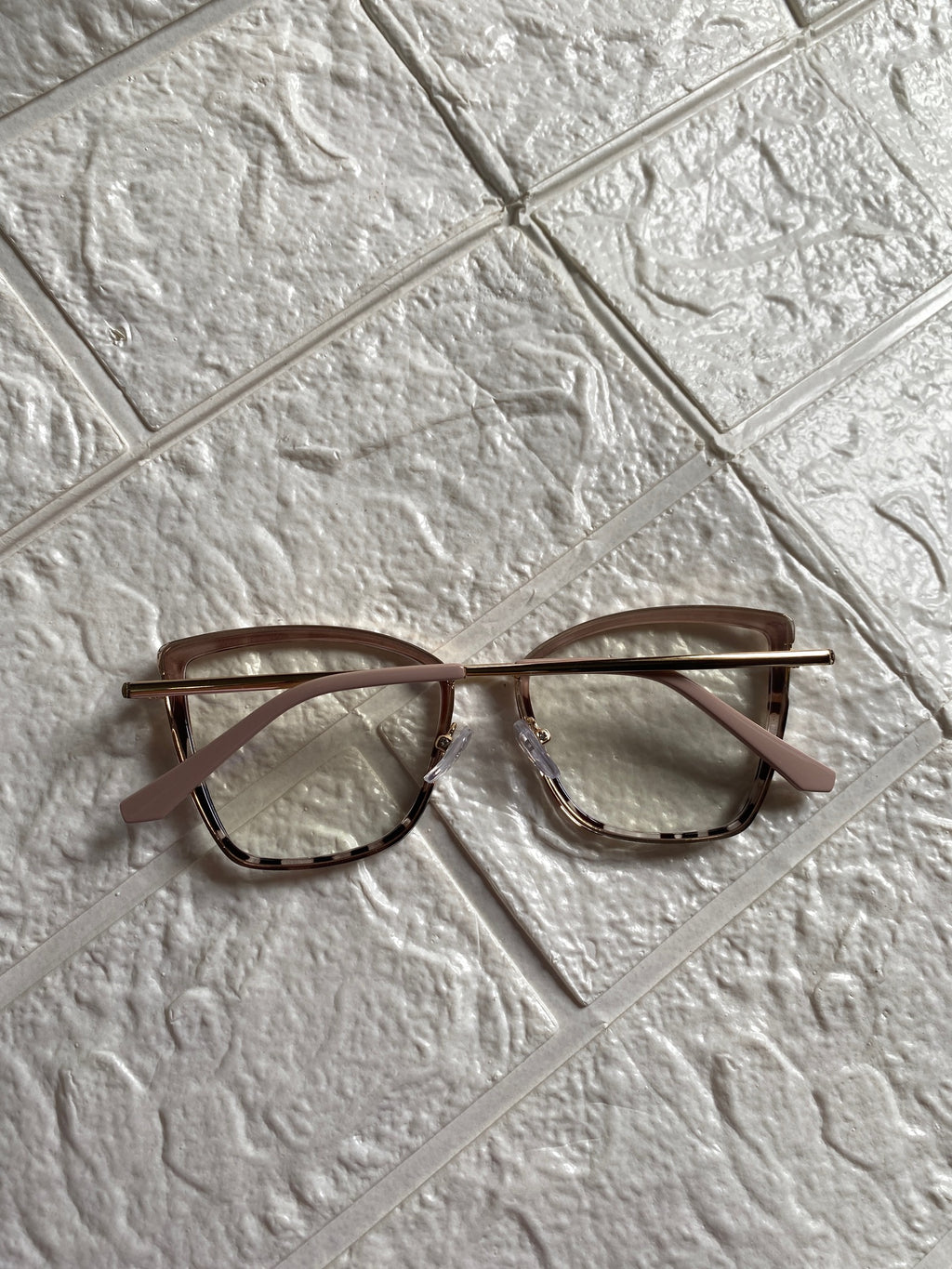 Lentes New Beige con Leopardo