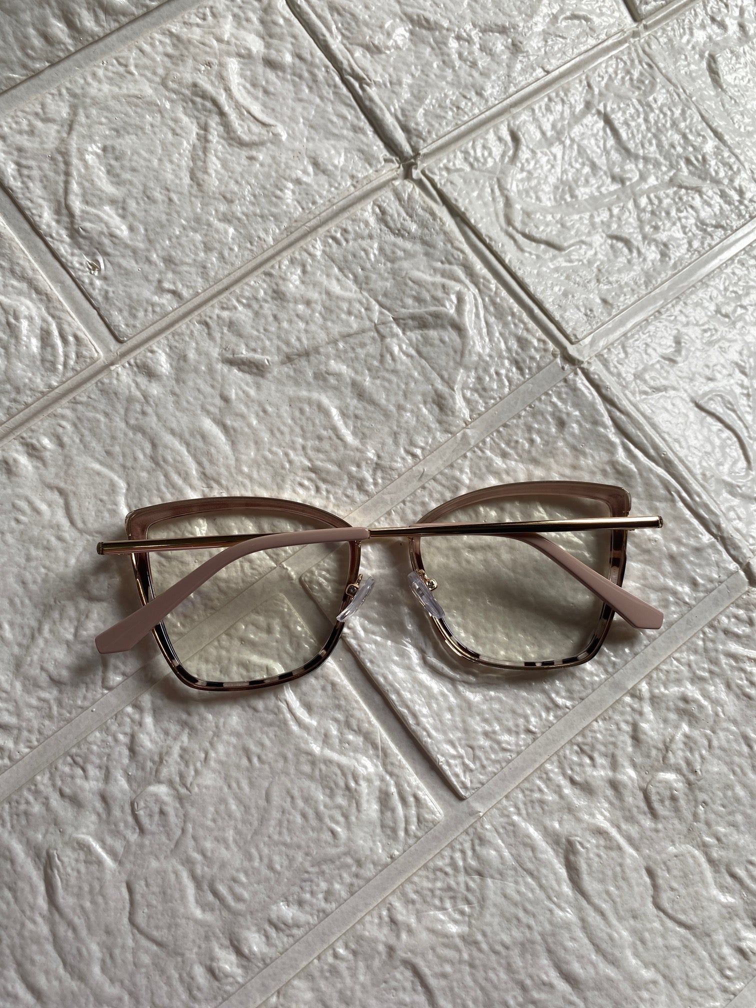 Lentes New Beige con Leopardo