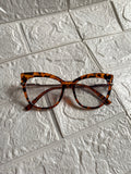 Lentes Cat Eye Leopardo Marco Relieve