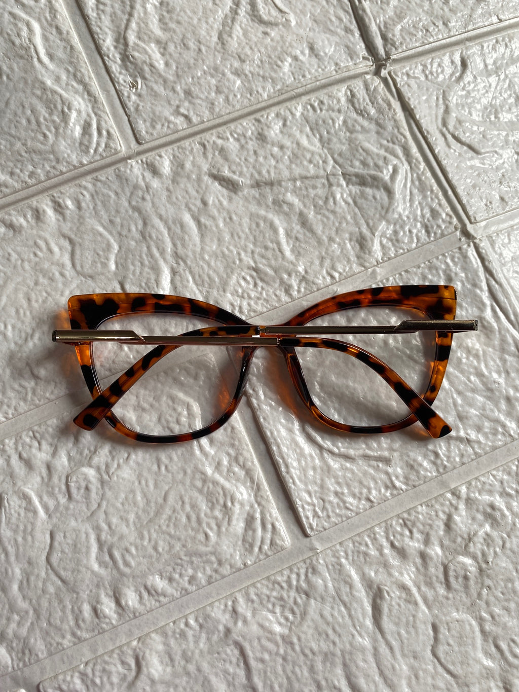 Lentes Cat Eye Leopardo Marco Relieve