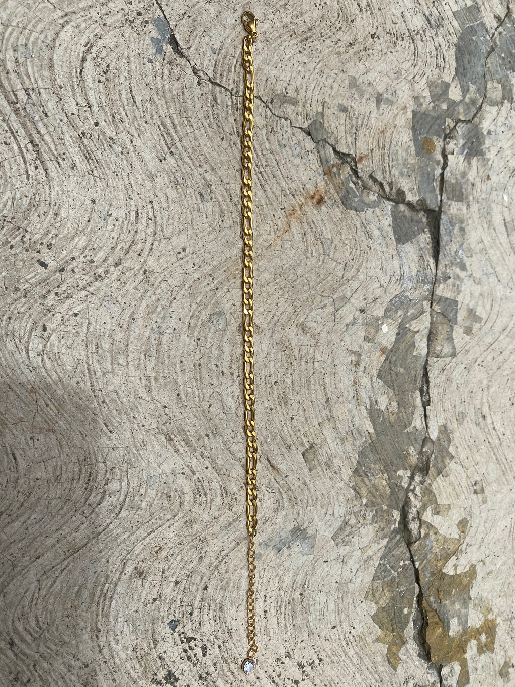 Tobillera Figaro Gold