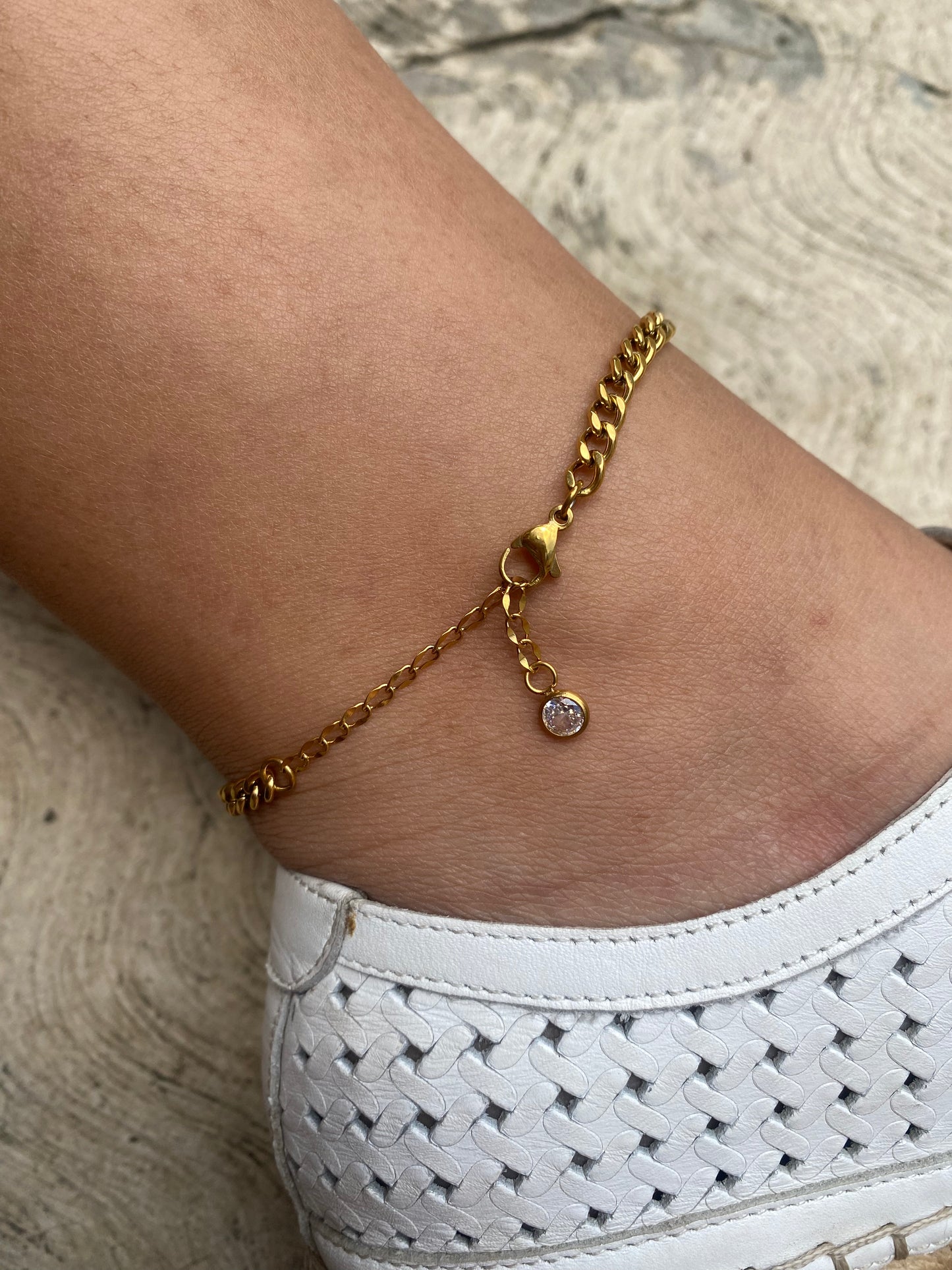 Tobillera Mini Eslabones