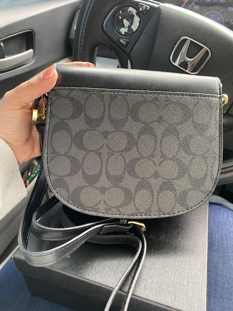 Cartera Coach Negra Pequeña