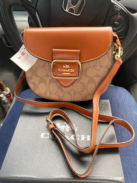 Cartera Coach Cafe Pequeña