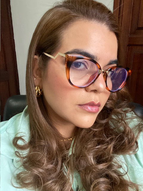 Lentes Cat Eye Leopardo Espectacular