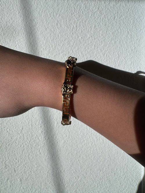 Bangle Mini Medusas Gold