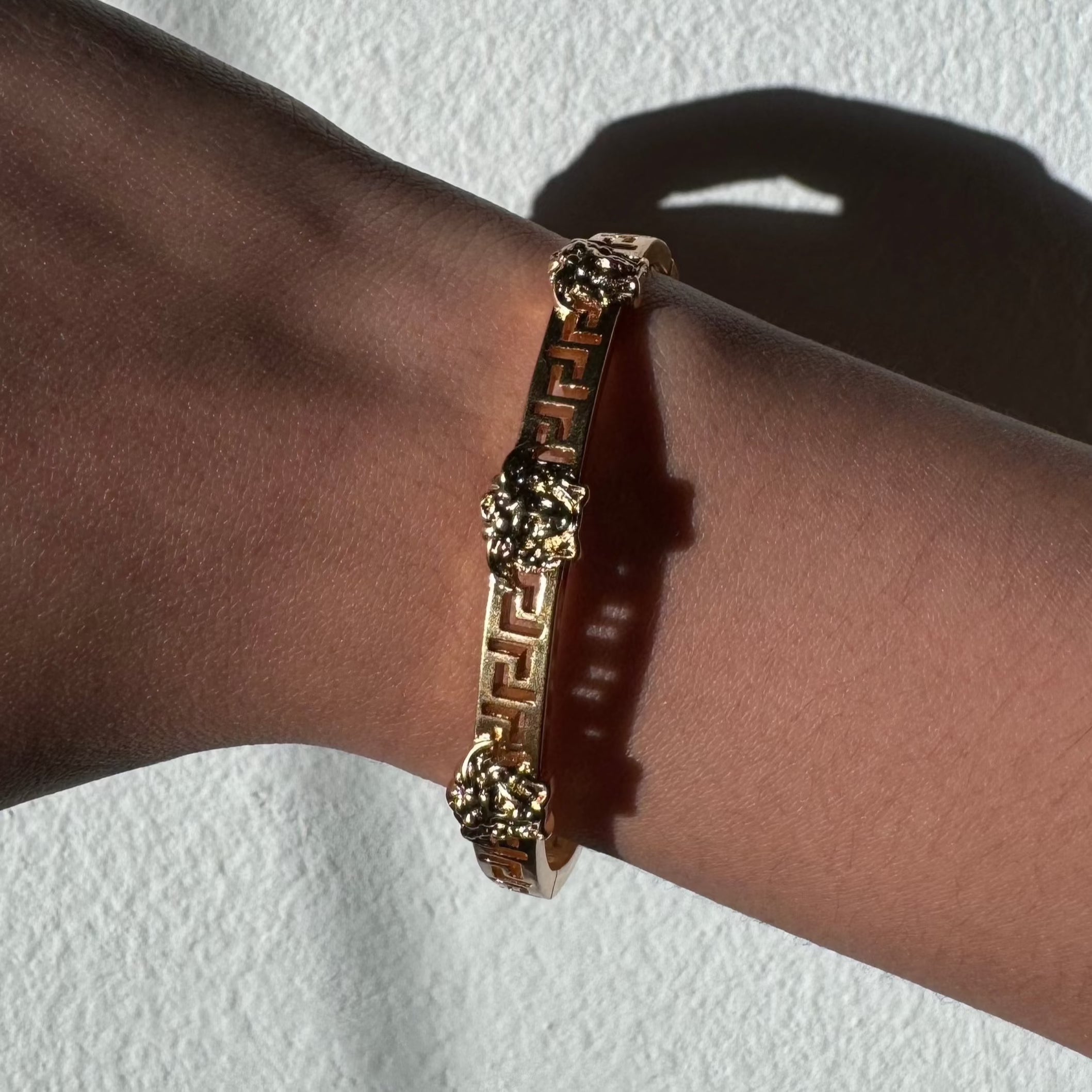 Bangle Mini Medusas Gold