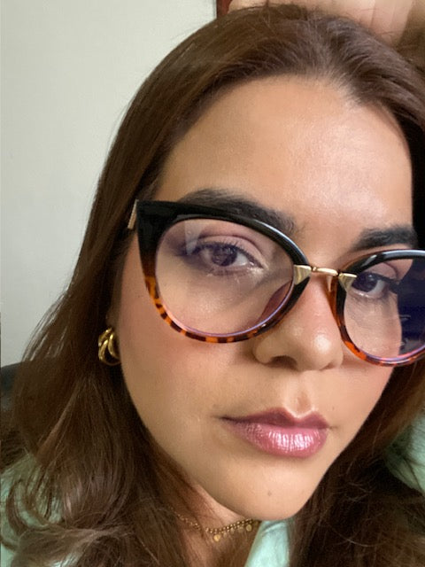 Lentes Cat Eye Negro y Leopardo Espectacular