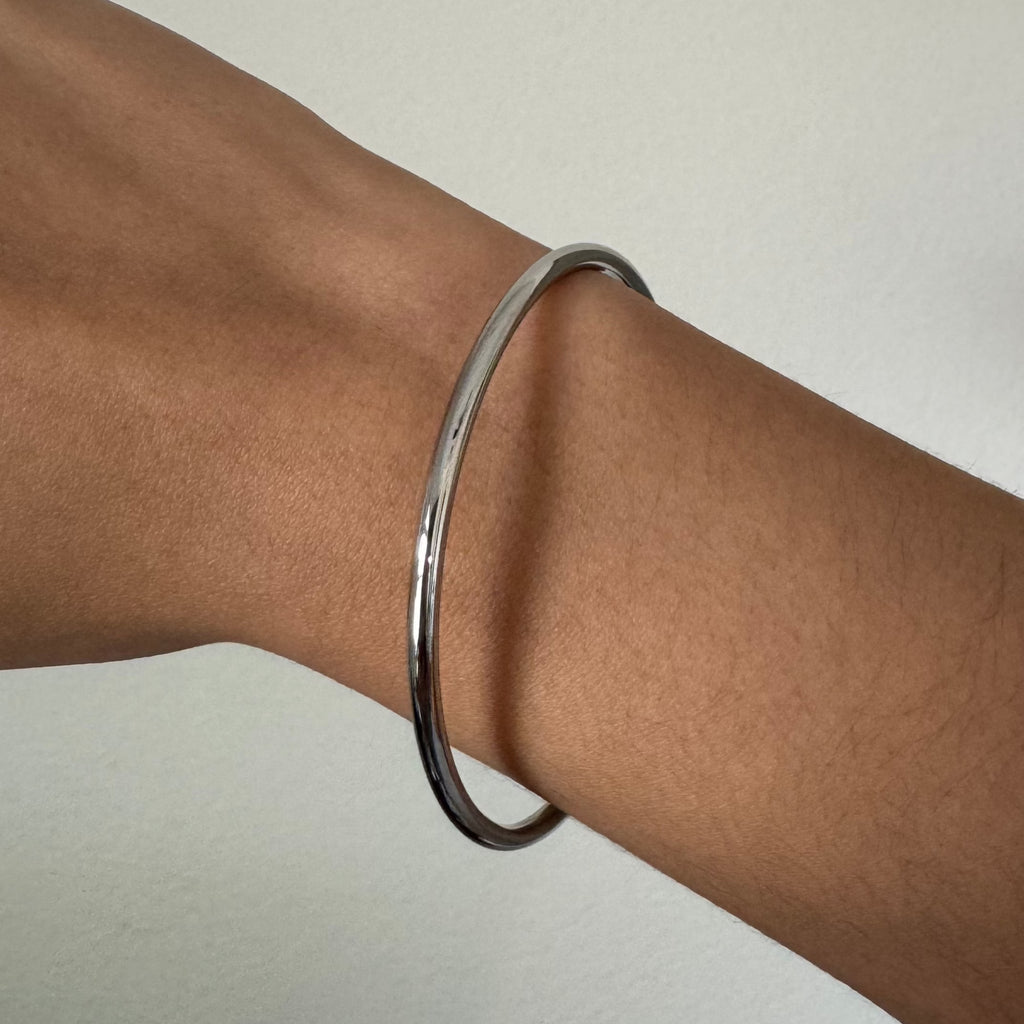 Bangle Skinny Silver