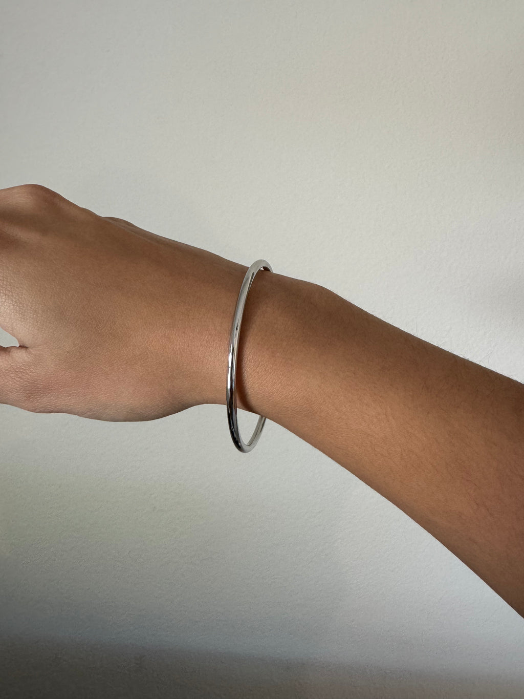 Bangle Skinny Silver