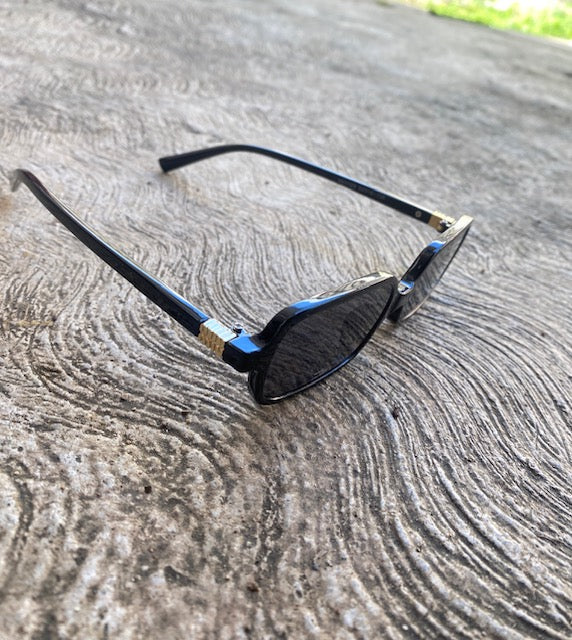 Lentes Miu Miu Rectangulares Negros