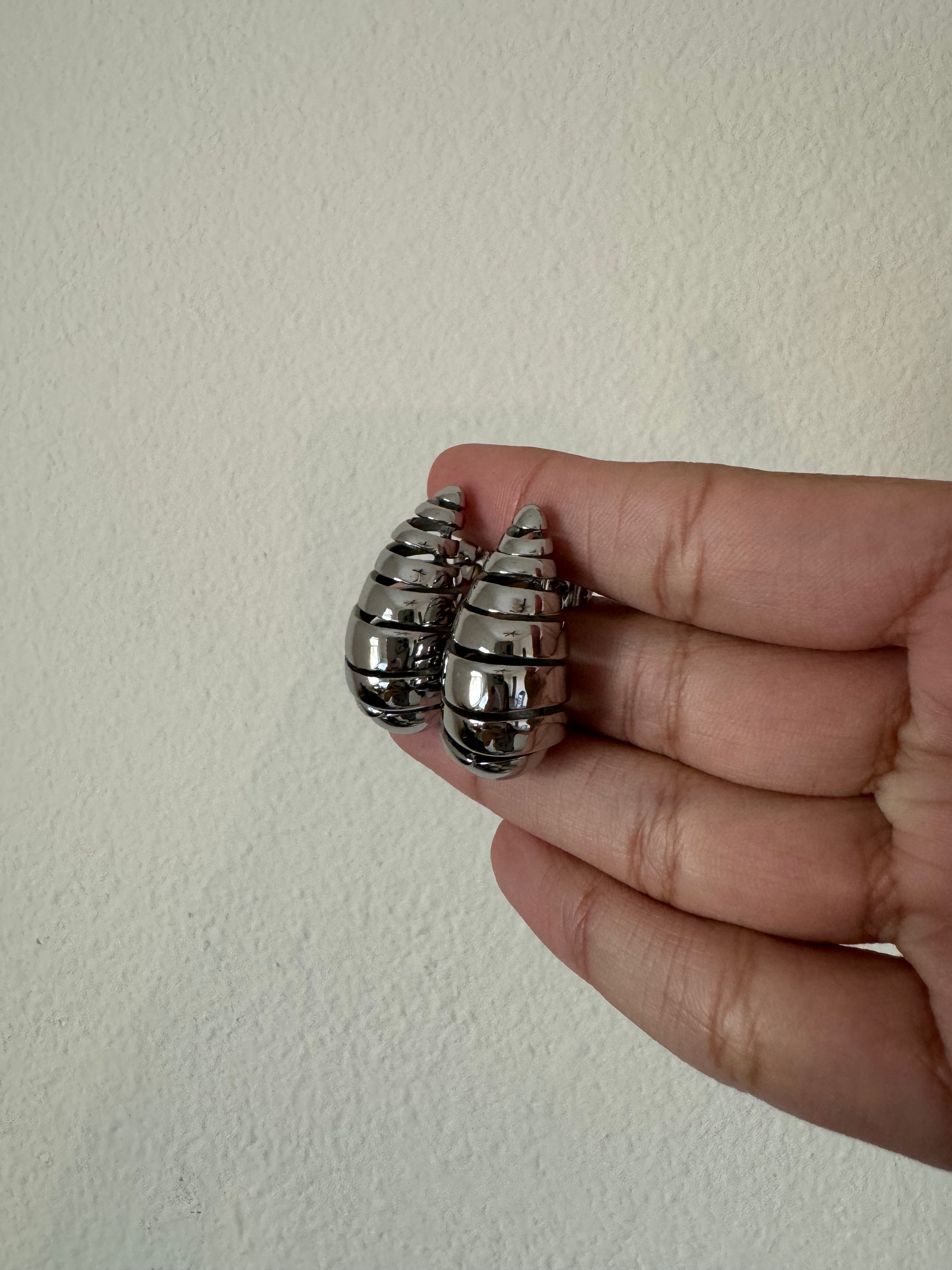 Gotas Espiral Silver