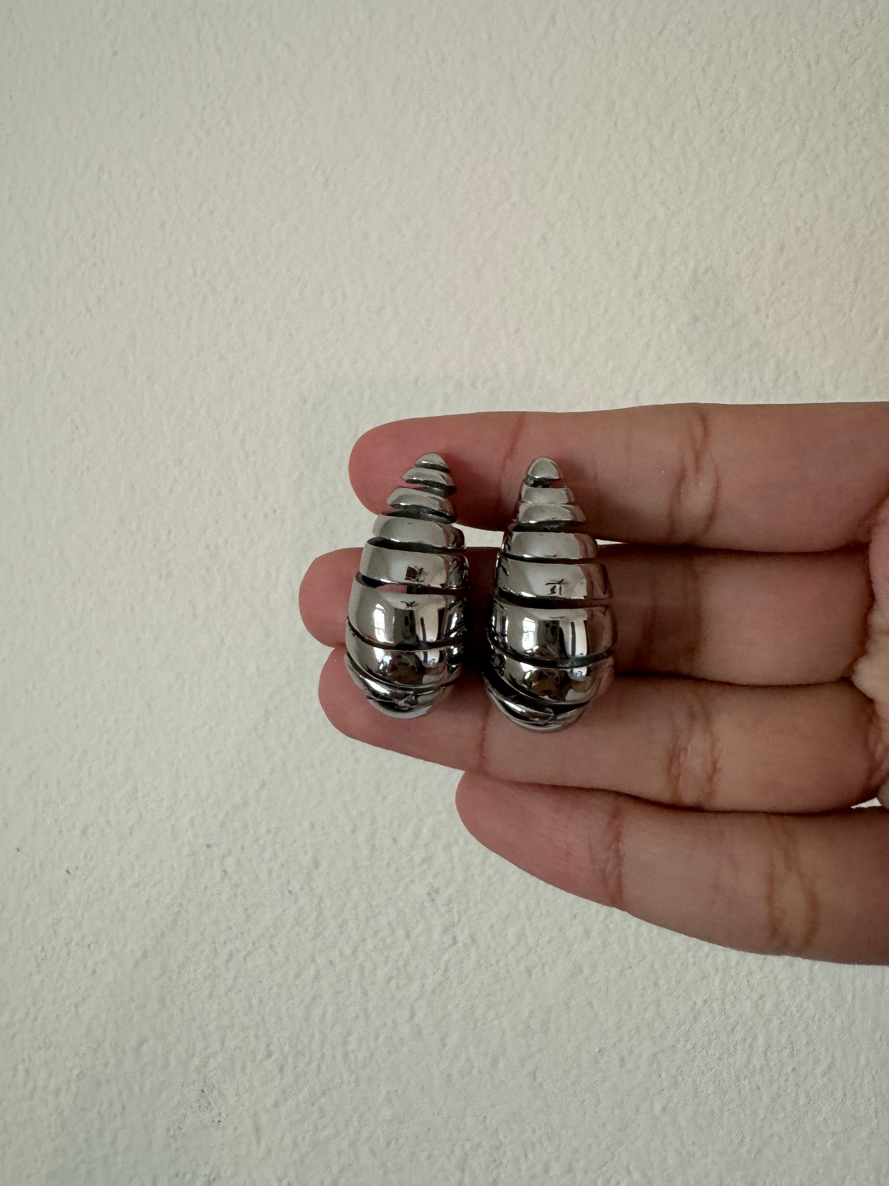 Gotas Espiral Silver