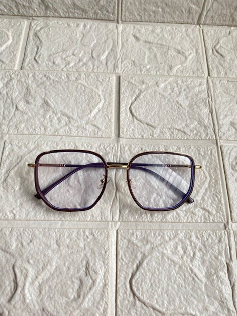 Lentes Semicuadrado Ocre & Gold