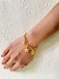 Pulsera Sea Charms Gold