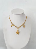 Cadena Sea Charms Gold