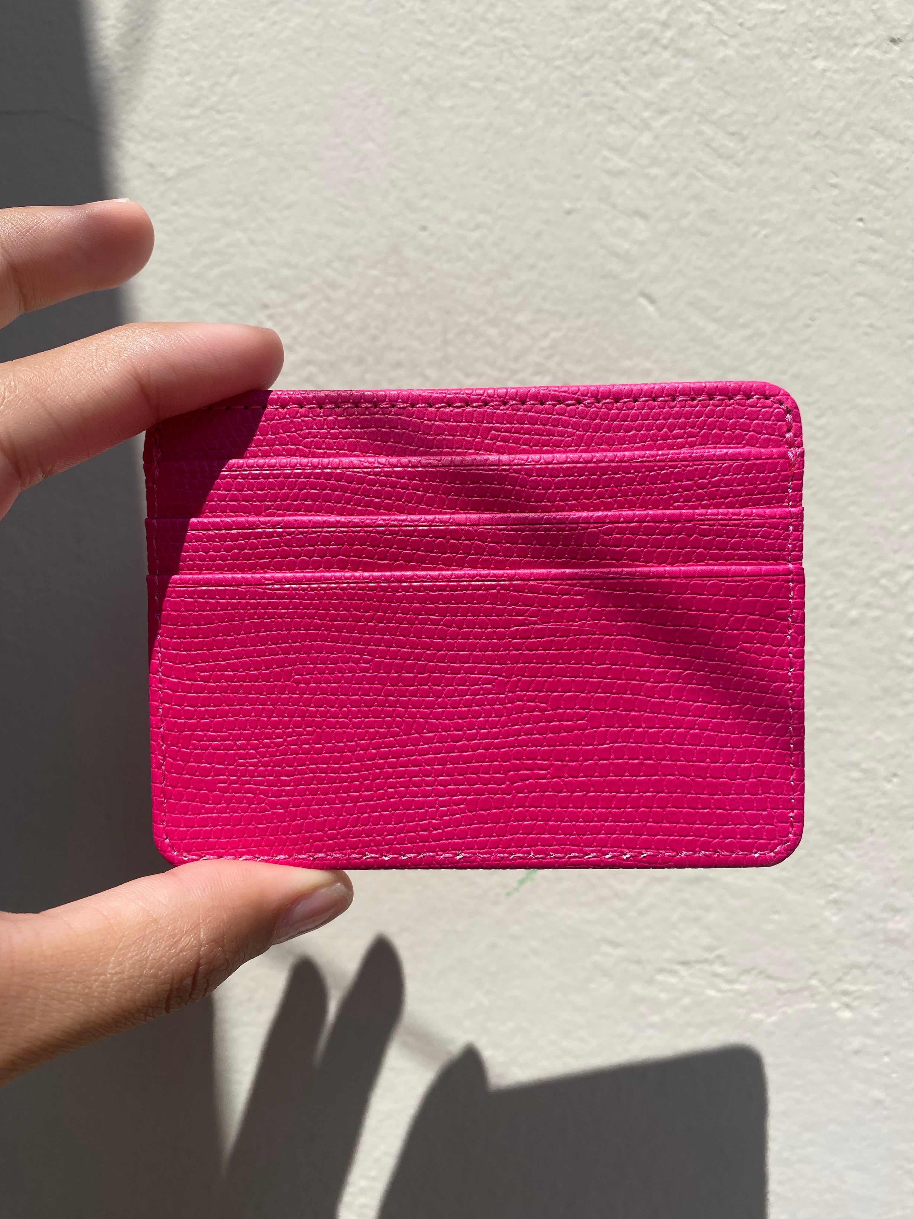 Tarjetero Hot Pink
