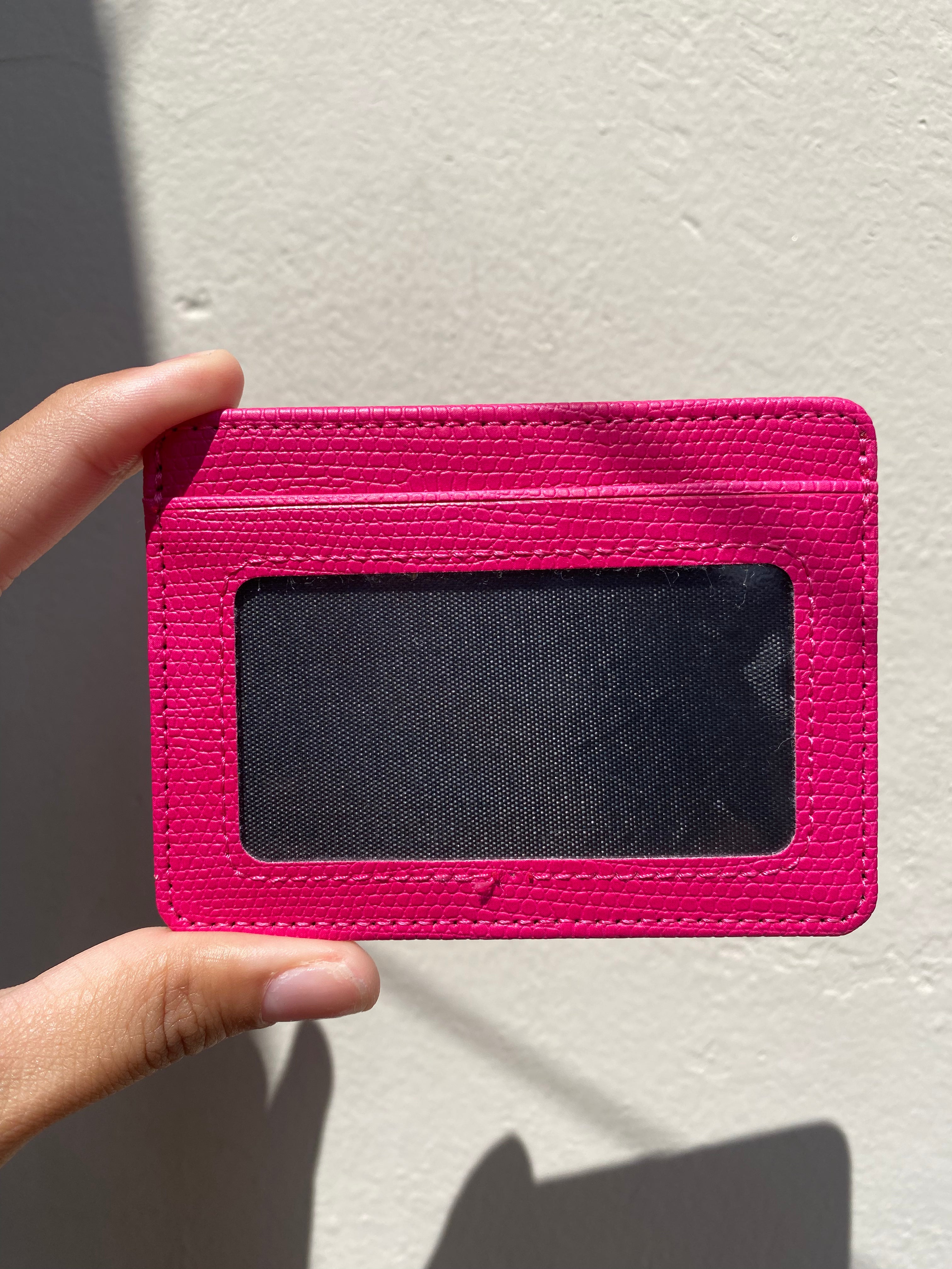 Tarjetero Hot Pink