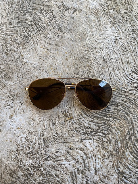 Lentes Miu Miu Aviador Cafe