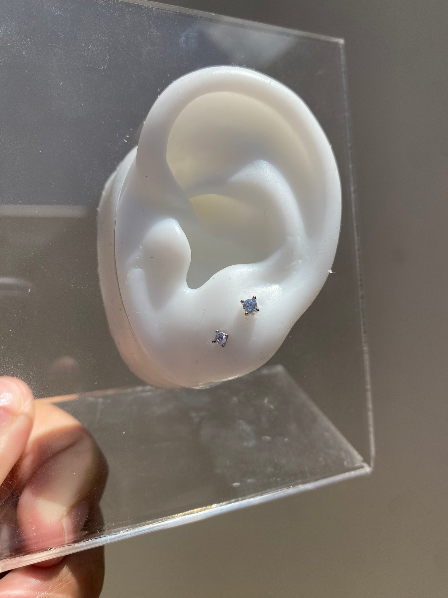 Par Piercings Dots Silver