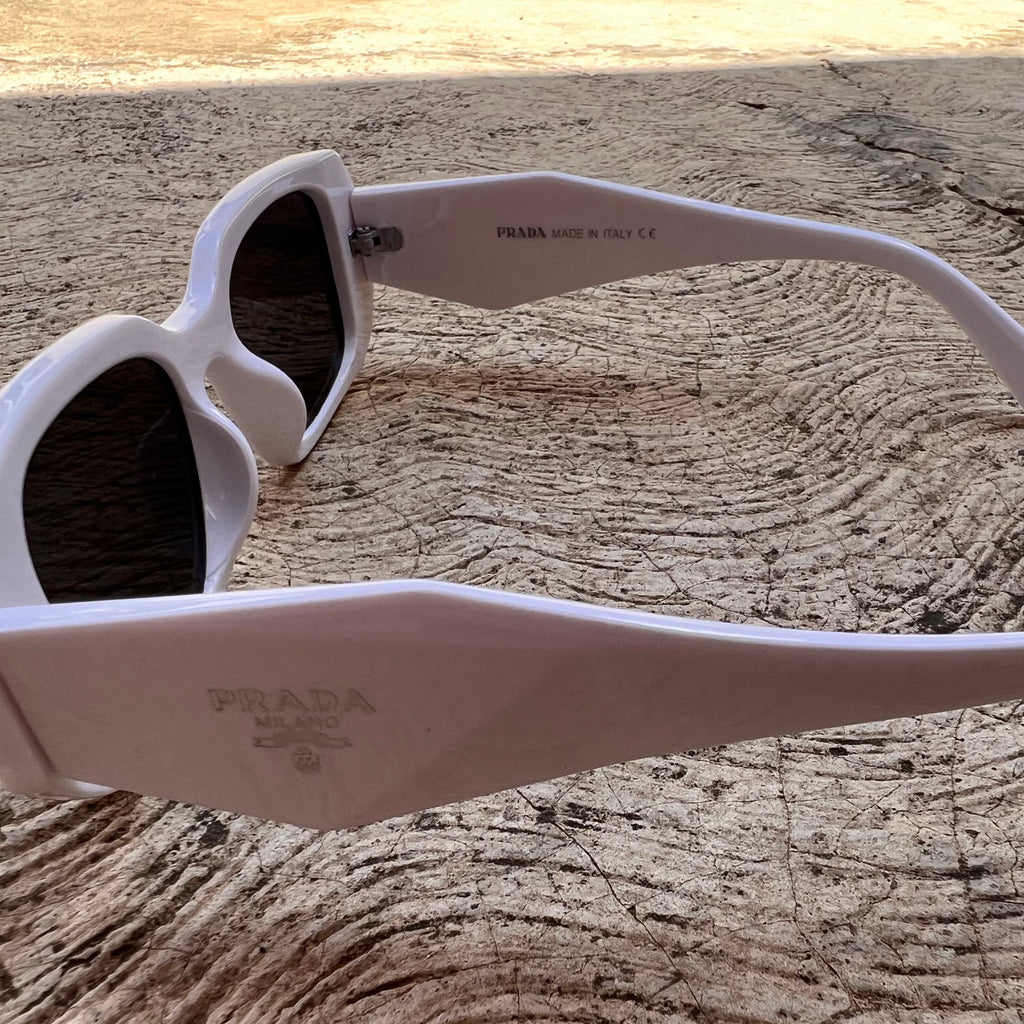 Lentes Prada Clasicos Blancos