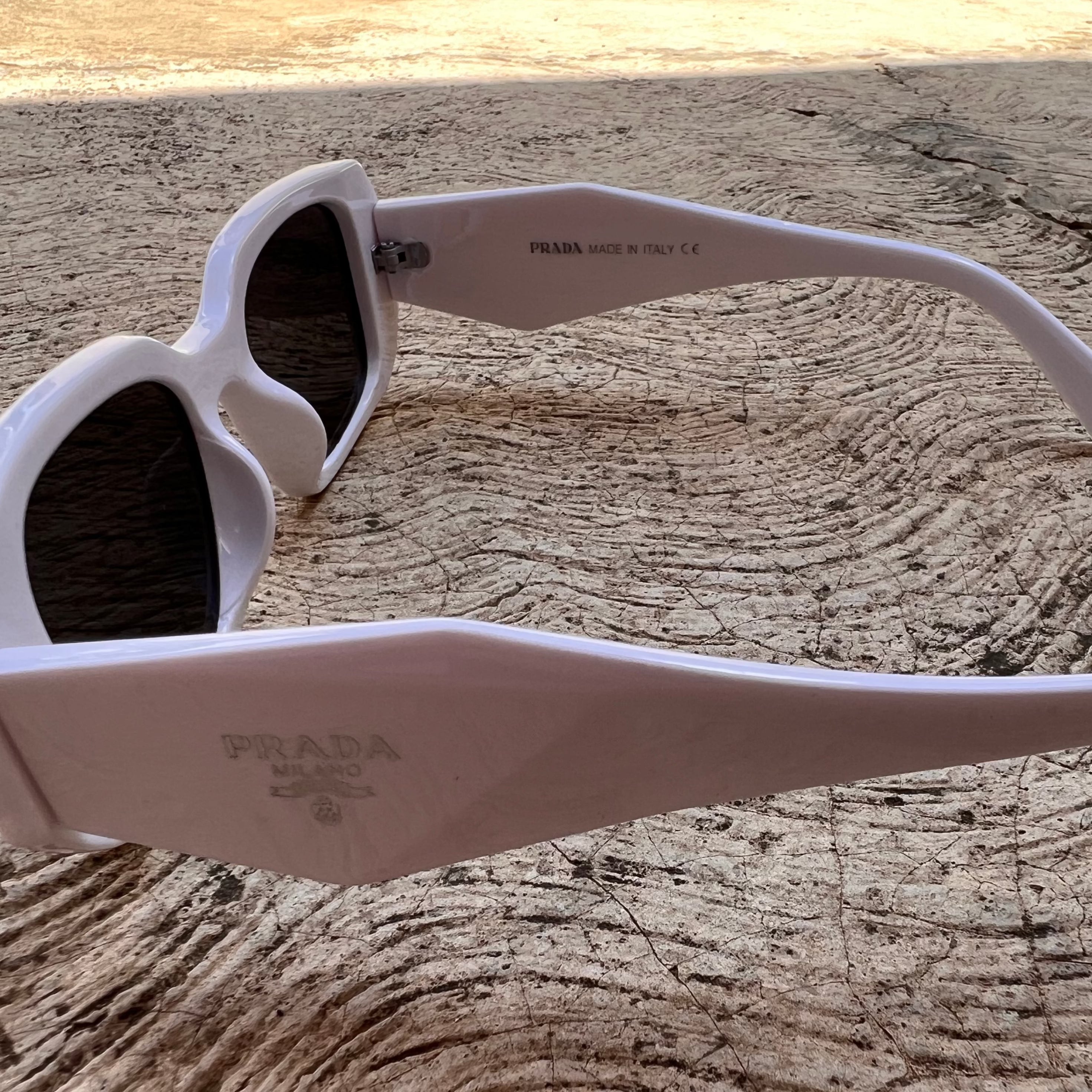 Lentes Prada Clasicos Blancos