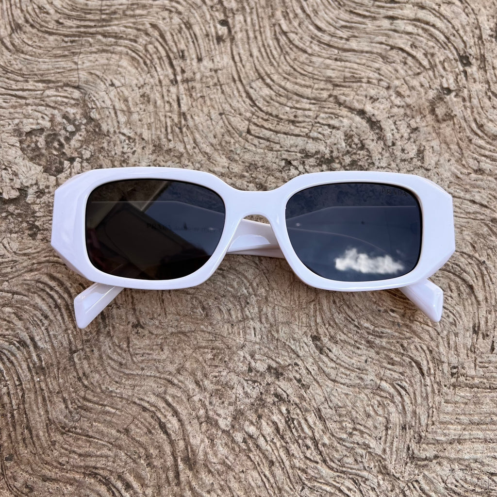 Lentes Prada Clasicos Blancos