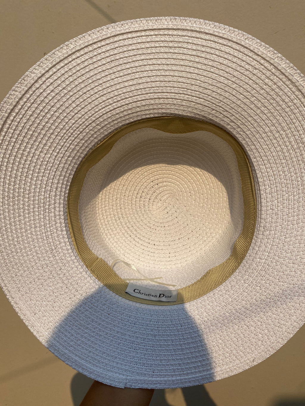 Hat Dior Blanco