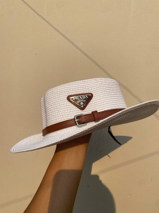 Hat Prada Blanco