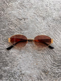 Lentes tipo Celine Cafe Traslucido