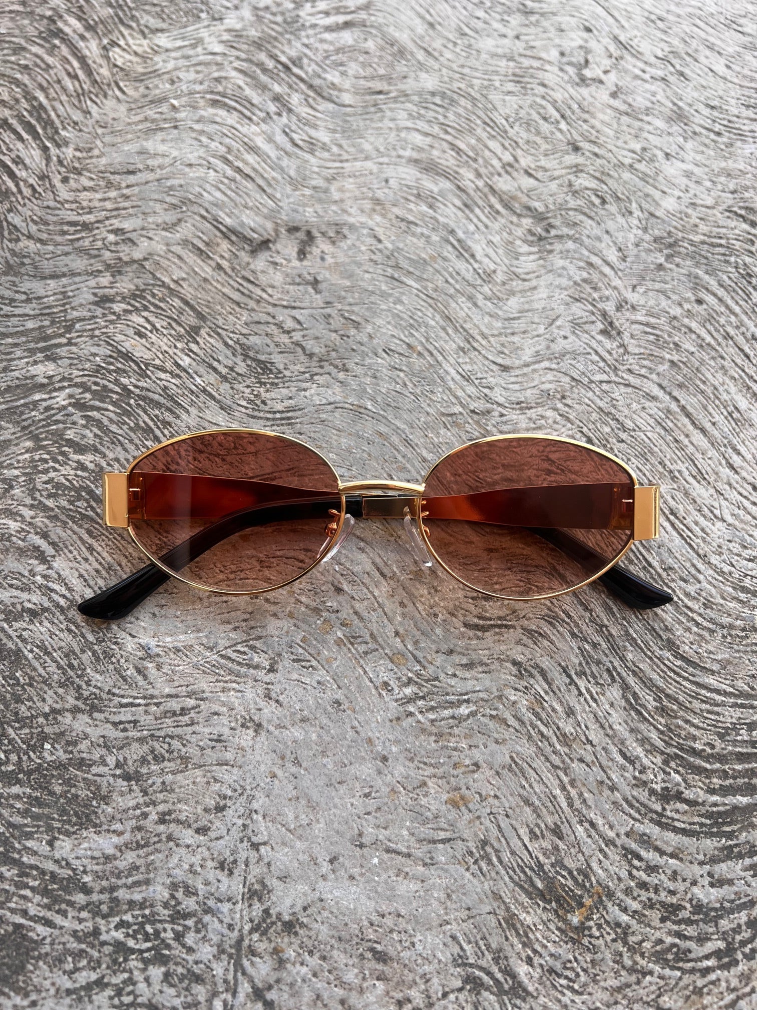 Lentes tipo Celine Cafe Traslucido