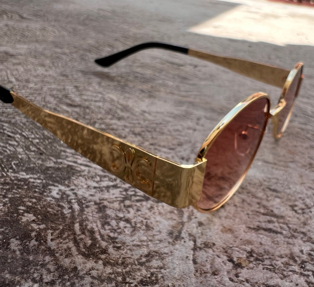 Lentes tipo Celine Cafe Traslucido
