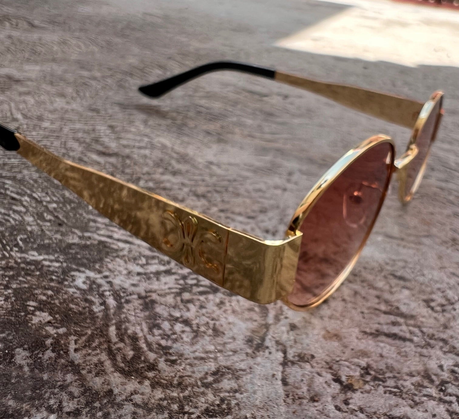Lentes tipo Celine Cafe Traslucido