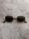 Lentes tipo Celine Verde Militar